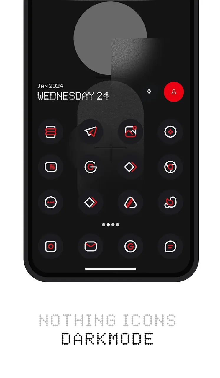 Nothing Icon Pack: Line capture d'écran 4