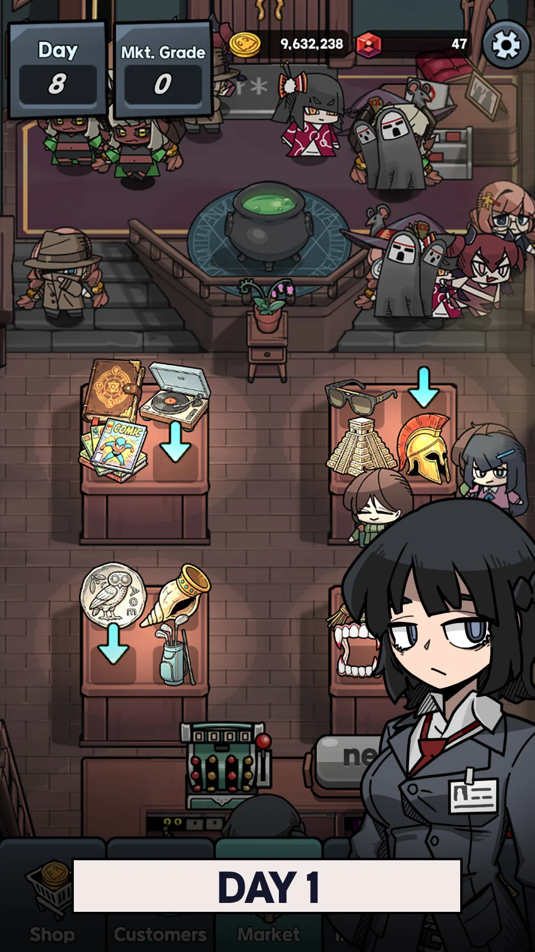 Midnight Market : Tycoon capture d'écran 2