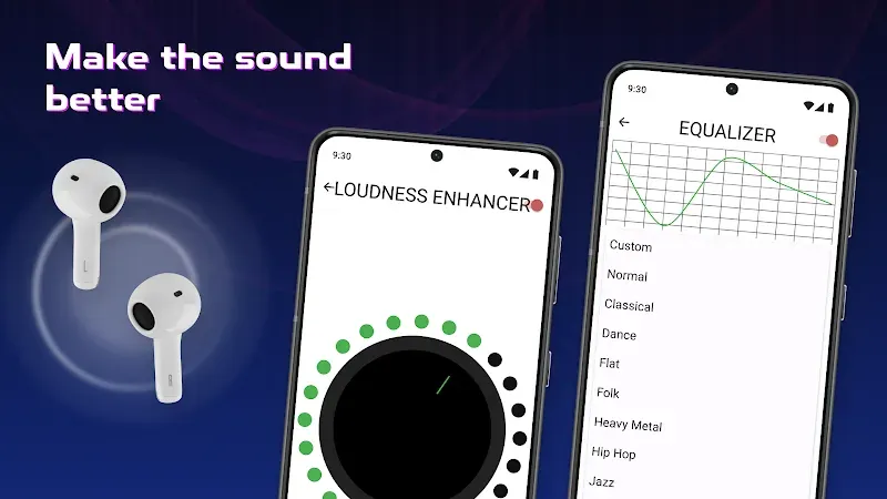 Capture d'écran 3 : Bluetooth Hearing Amplifier