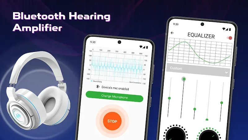 Capture d'écran 2 : Bluetooth Hearing Amplifier