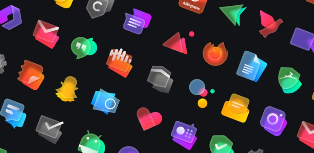 Capture d'écran aperçu 1 de Frosty Icons Pack