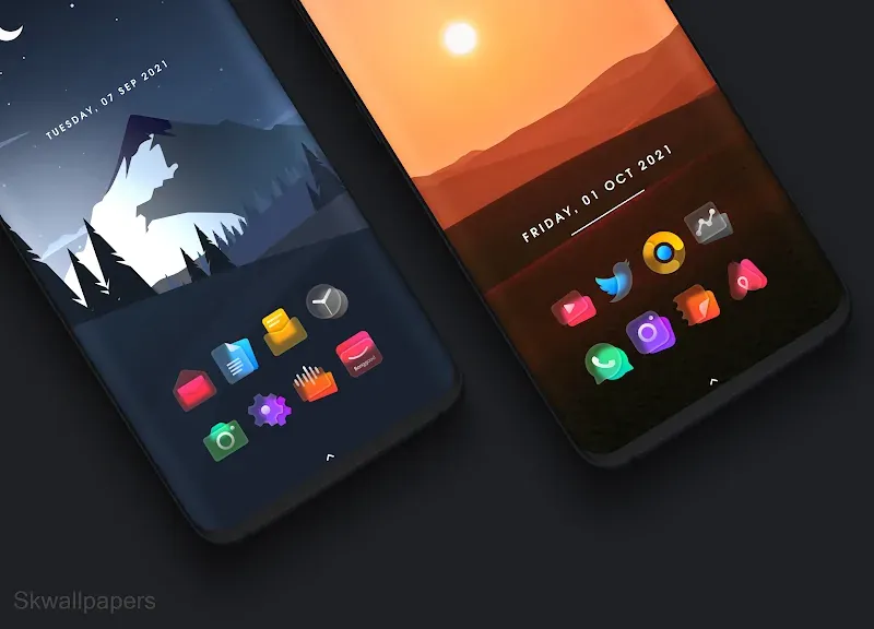 Capture d'écran aperçu 2 de Frosty Icons Pack