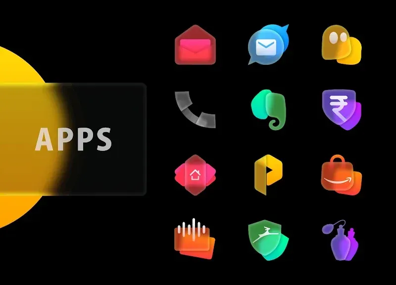 Capture d'écran aperçu 4 de Frosty Icons Pack
