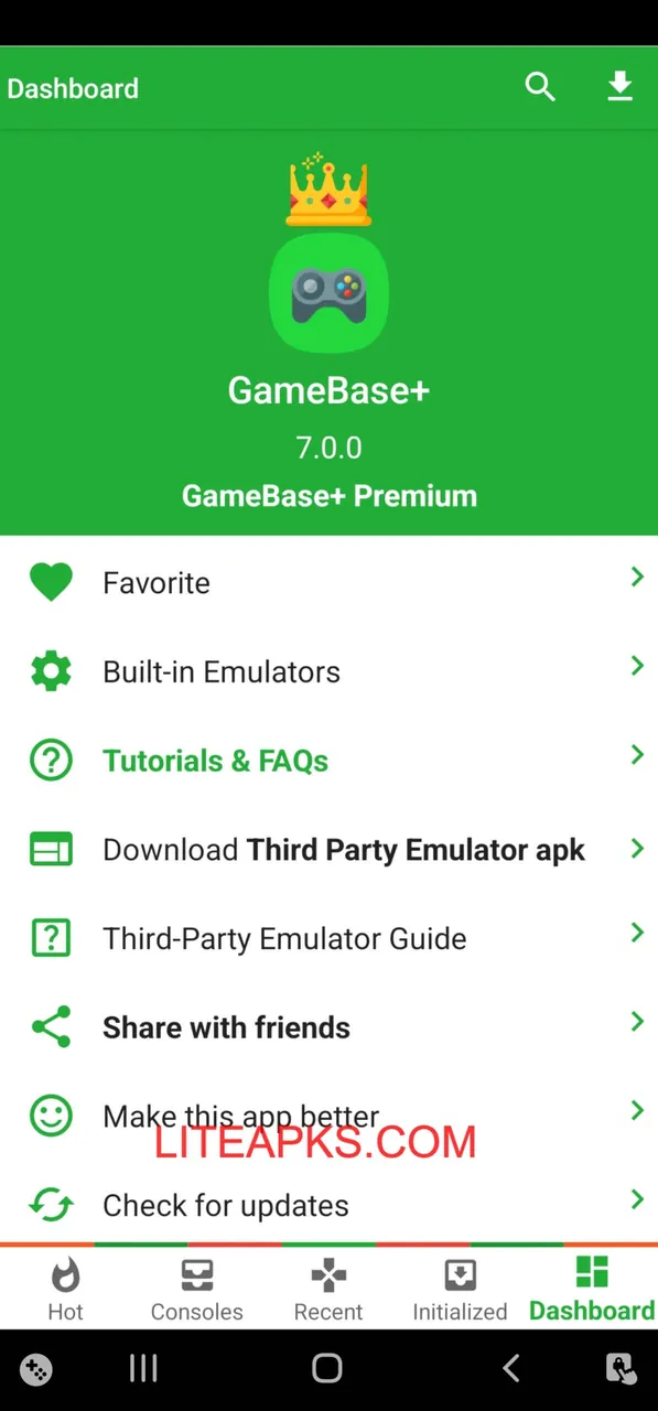 GameBase+ captura de pantalla 7