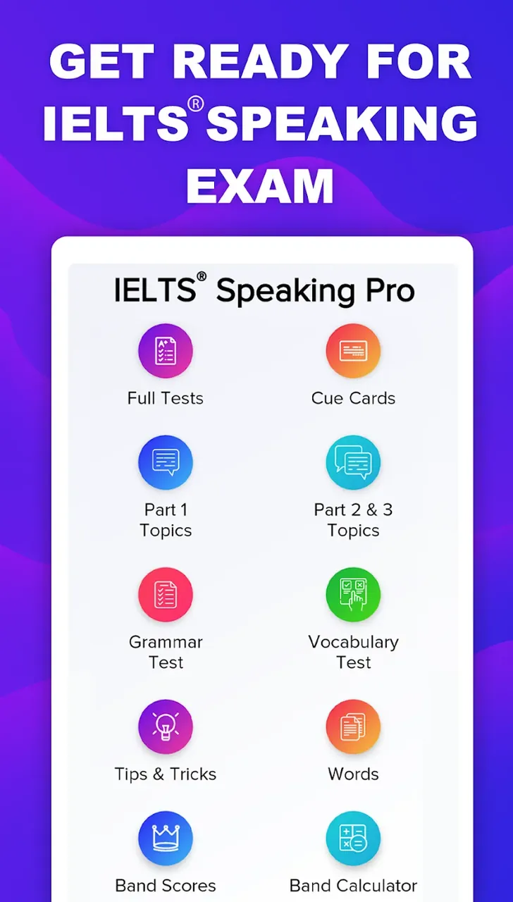 Aperçu 3 de l'application IELTS® Speaking Pro