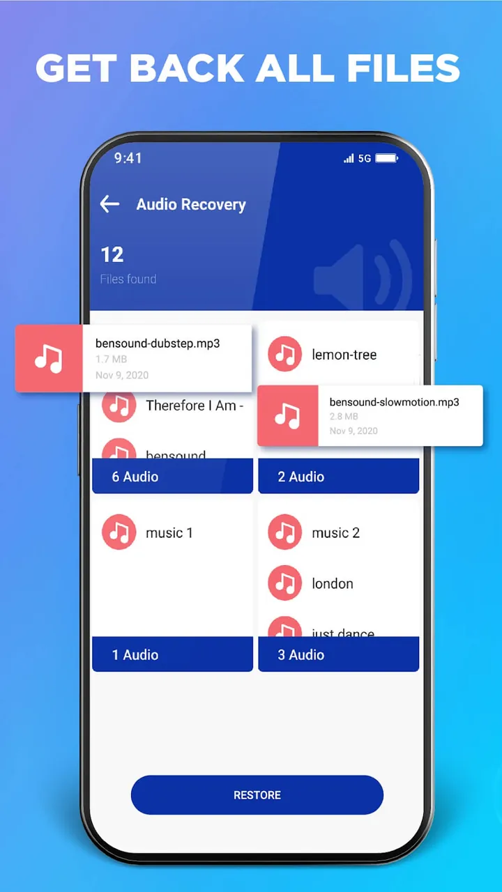 Captura de Pantalla de Recuperación de Archivos 6
