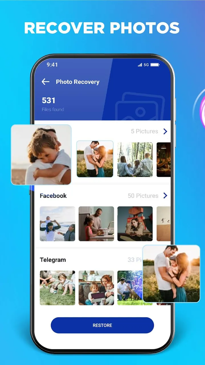Captura de Pantalla de Recuperación de Archivos 4