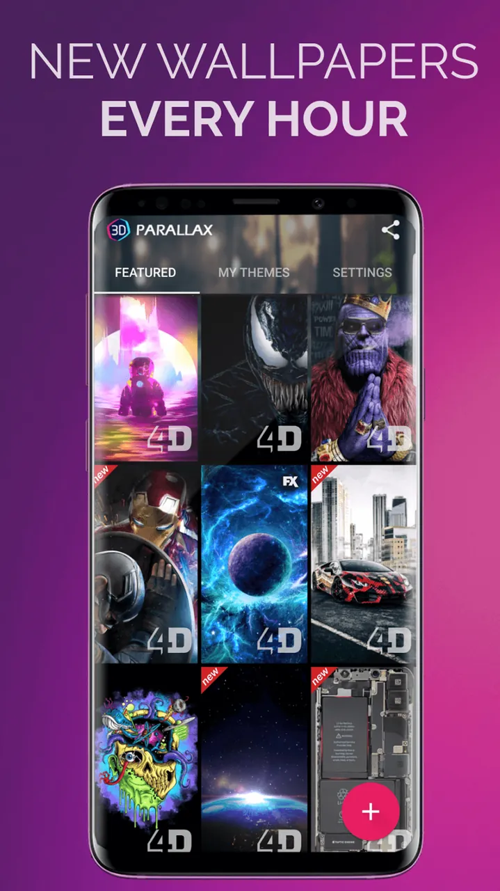 4D Parallax Wallpaper Captura 7