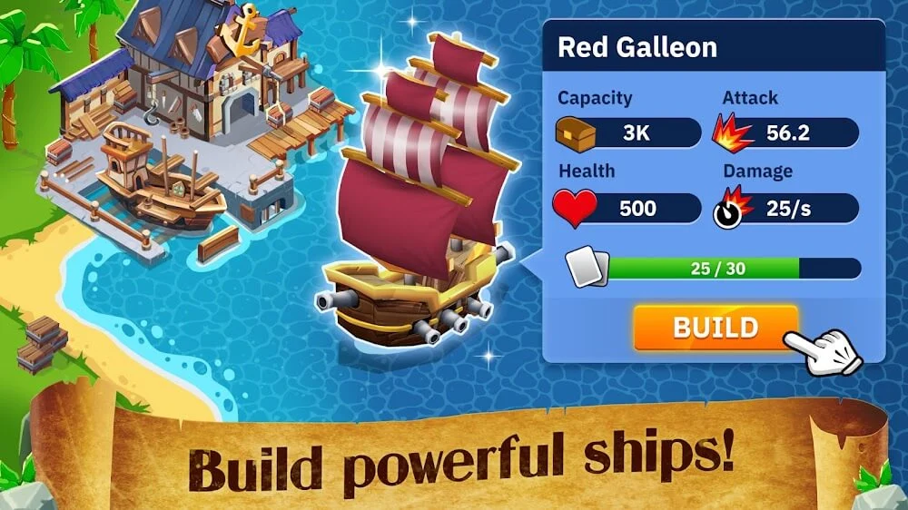 Idle Pirate Tycoon gameplay screenshot 5