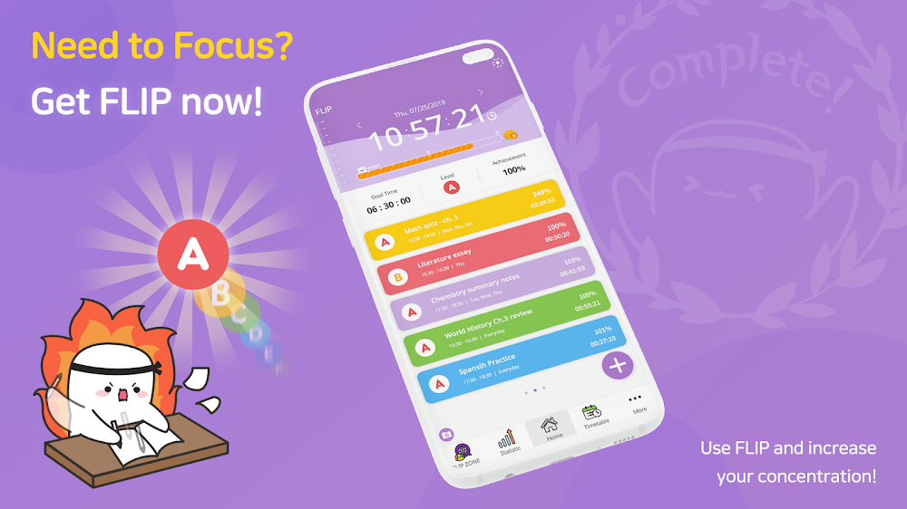 FLIP - Focus Timer for Study Screenshot 2