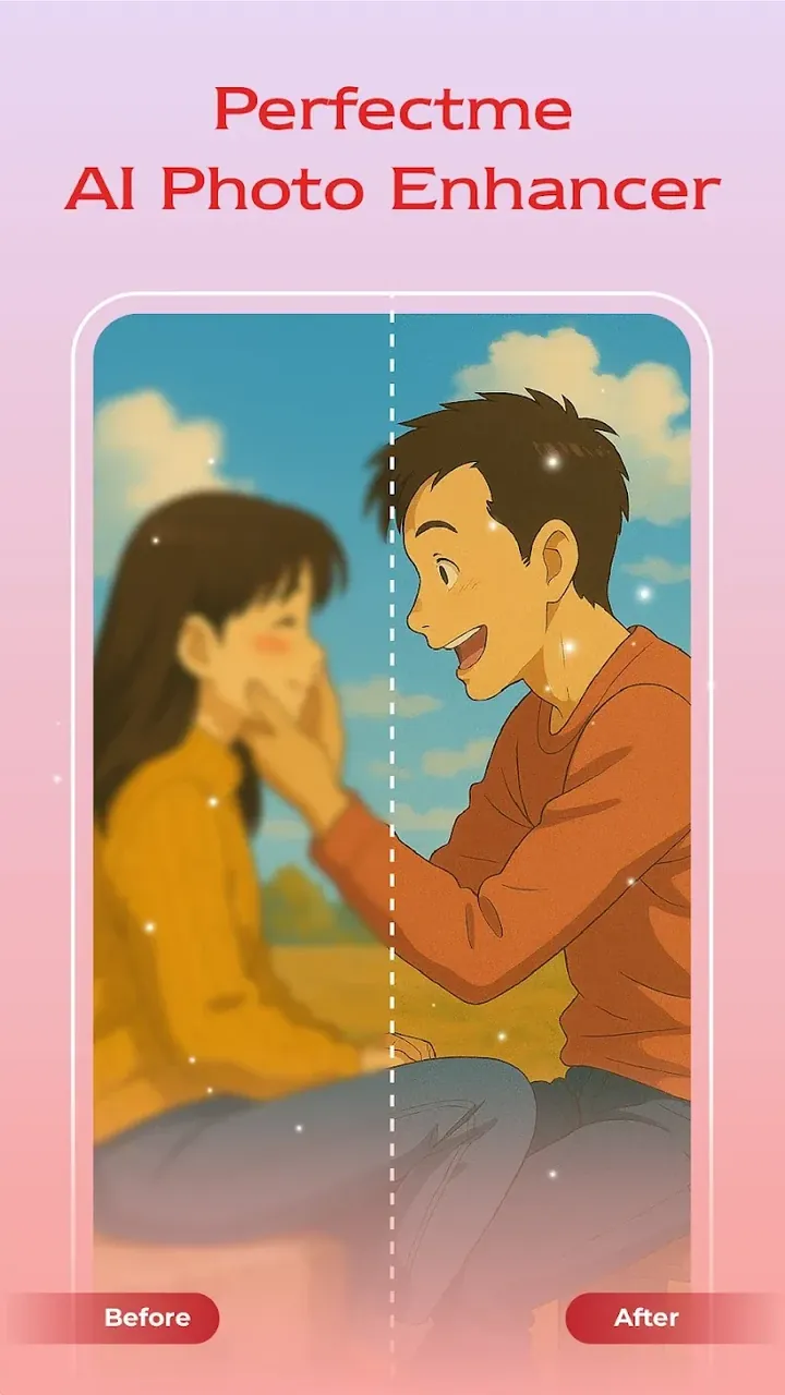 Perfectme : AI Photo Enhancer capture d'écran 3