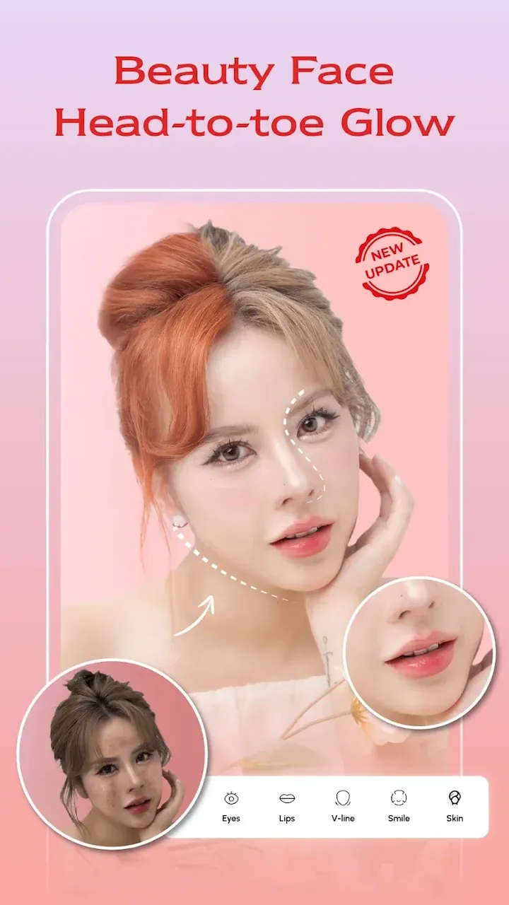 Perfectme : AI Photo Enhancer capture d'écran 2