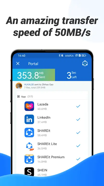 SHAREit Pure Premium capture d'écran 3