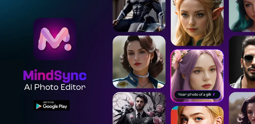 MindSync: AI Photo Editor Capture d'écran 1