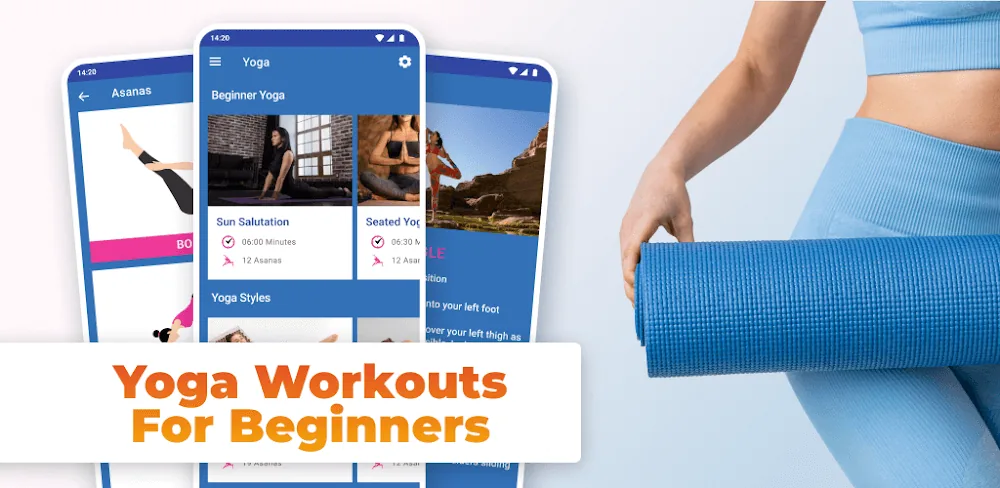 Capture d'écran Yoga Daily Workout+Meditation 1
