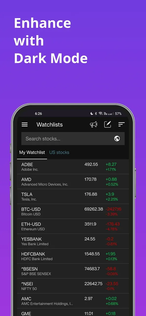 Stock Alerts BG (Alarm/Tracker) capture d'écran 3