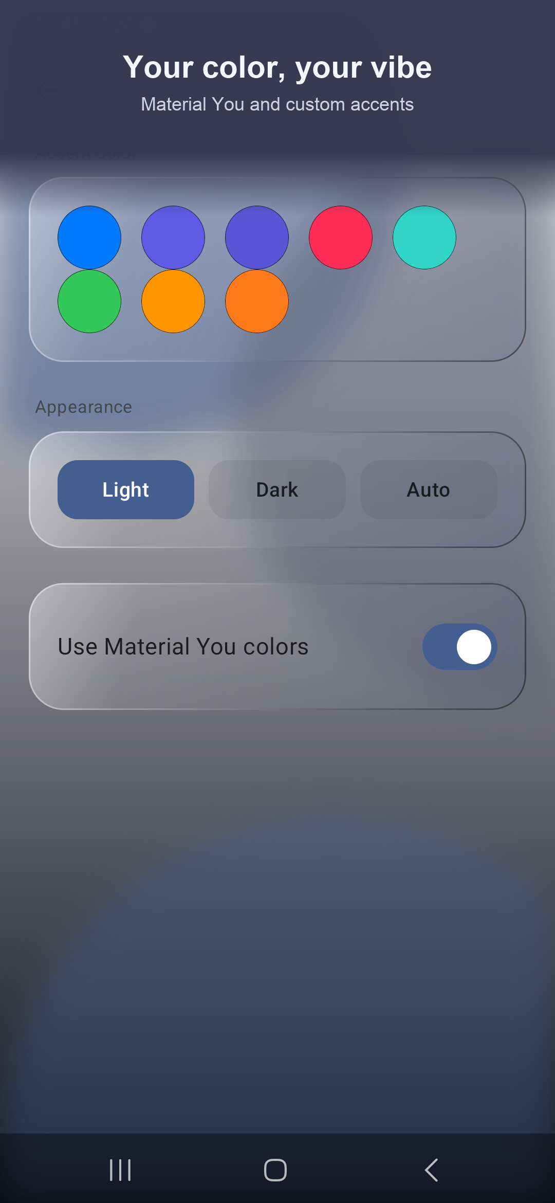 Capture d'écran 4 de Aura Glass Widgets