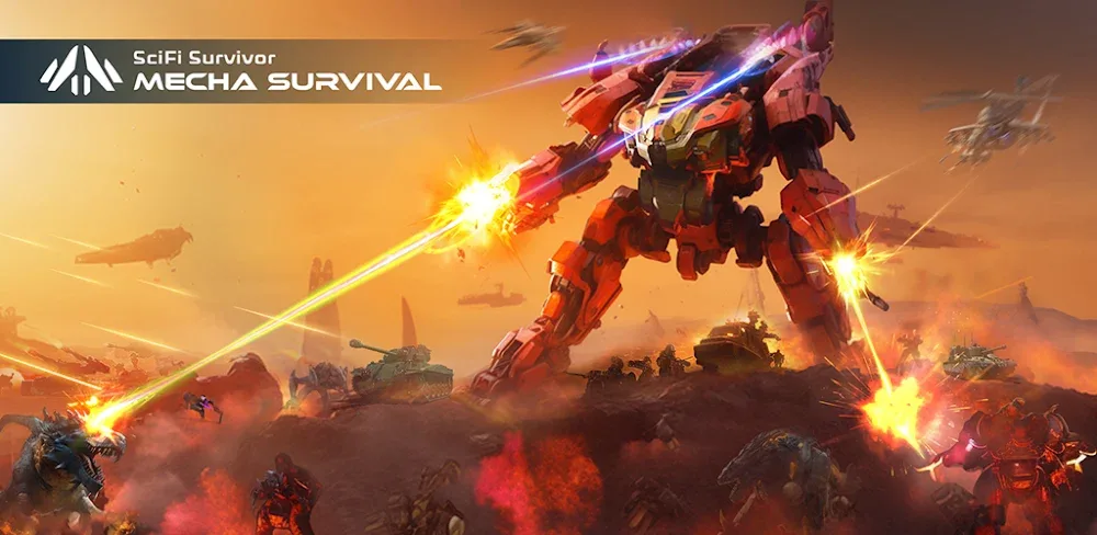 SciFi Survivor: Mecha Survival capture d'écran 1