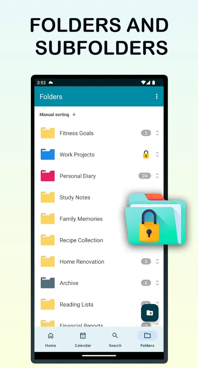 Capture d'écran 6 Teka Notes - Notepad