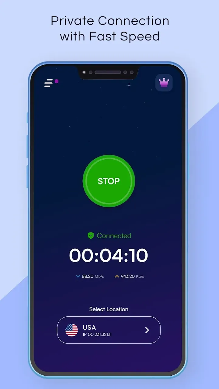Captura de pantalla 5 de la app VPN Pronto: Fast & Secure VPN
