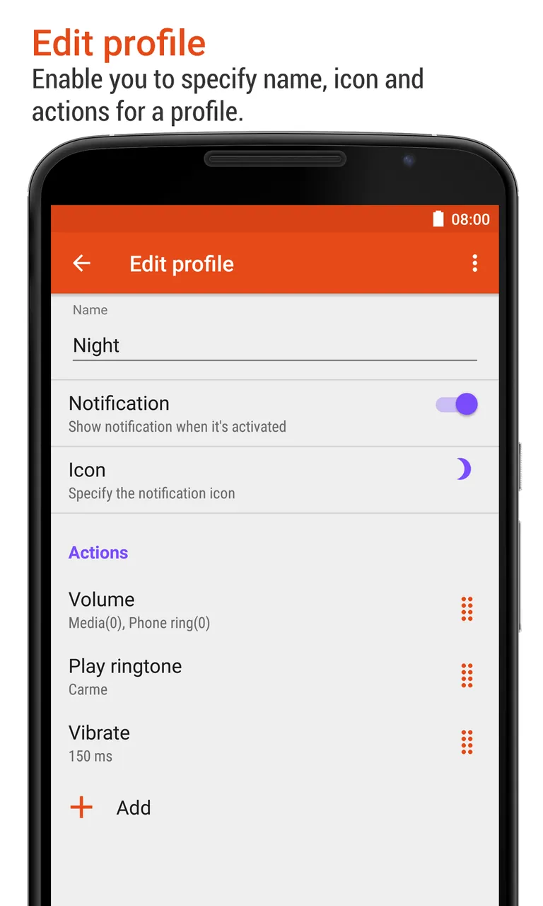 Capture d'écran aProfiles 6