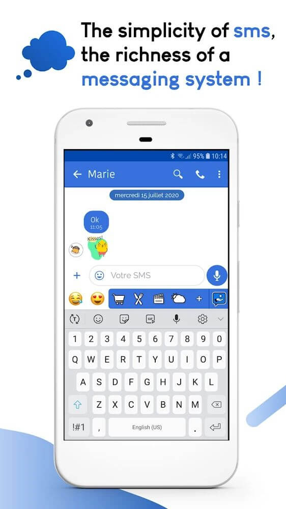 Capture d'écran Mood SMS 2