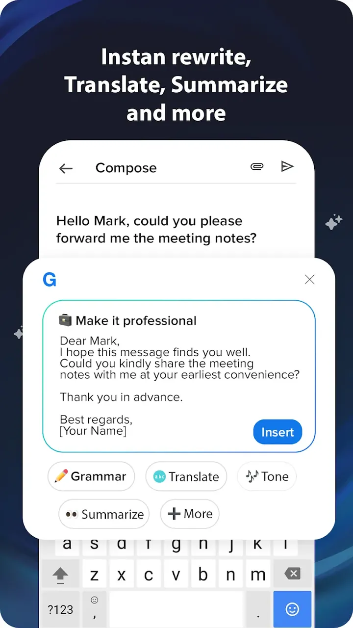 Capture d'écran 3 de Galaxy Assistant - AI copilot