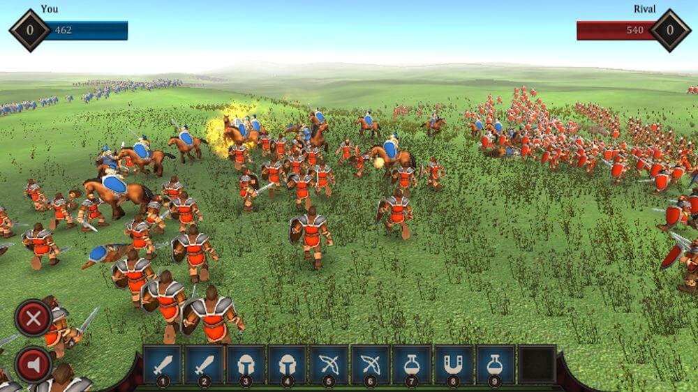 Epic Battles Online tangkapan layar dalam game 5