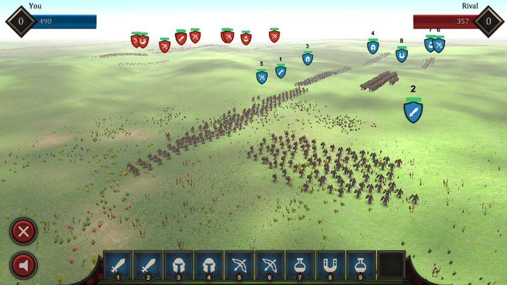 Epic Battles Online tangkapan layar dalam game 3
