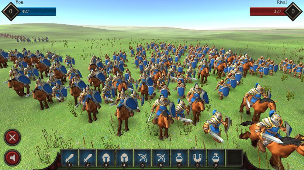 Epic Battles Online tangkapan layar dalam game 4
