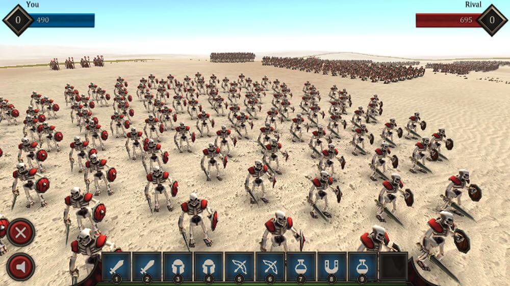 Epic Battles Online tangkapan layar dalam game 6