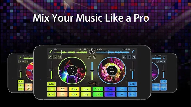 Capture d'écran de prévisualisation de Virtual DJ Mixer 2