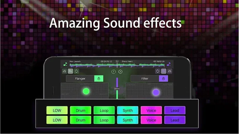 Capture d'écran de prévisualisation de Virtual DJ Mixer 4