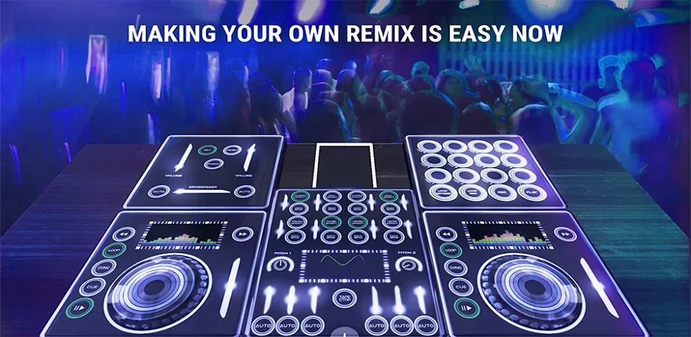 Capture d'écran de prévisualisation de Virtual DJ Mixer 1
