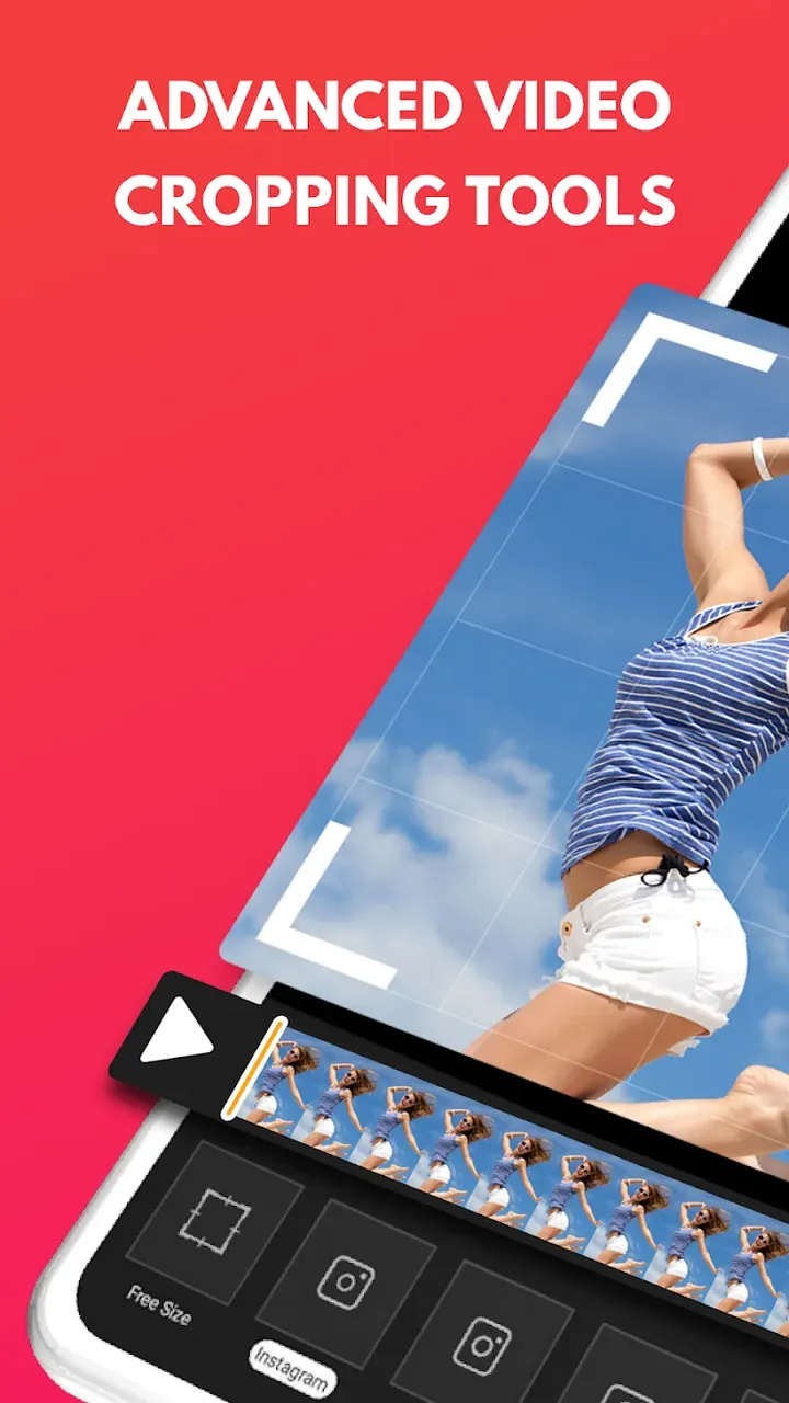 Capture d'écran de l'application Video Crop 2