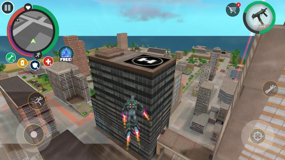 Screenshot 5 of Rope Hero: Vice Town