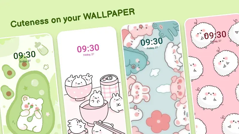 Capture d'écran de l'application Kawaii Aesthetic Wallpaper 3