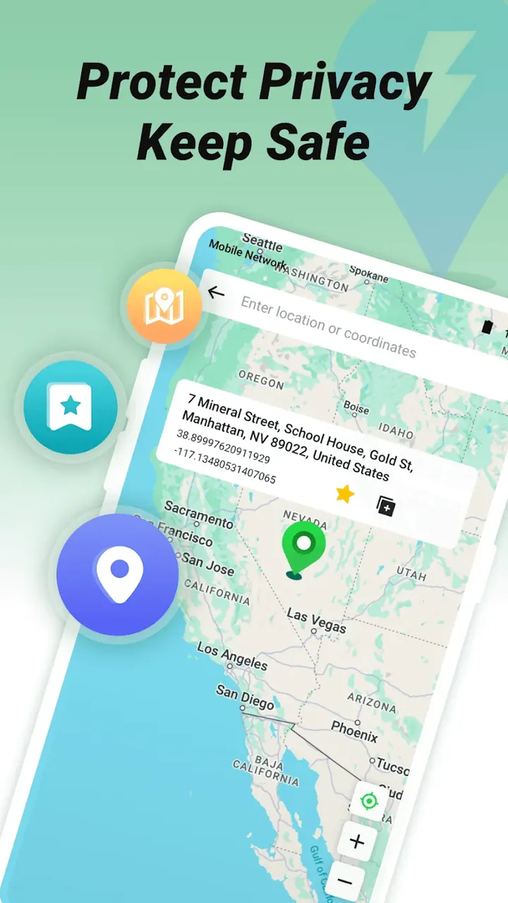 Captura de pantalla 6 de FlashGo: Fake GPS Location