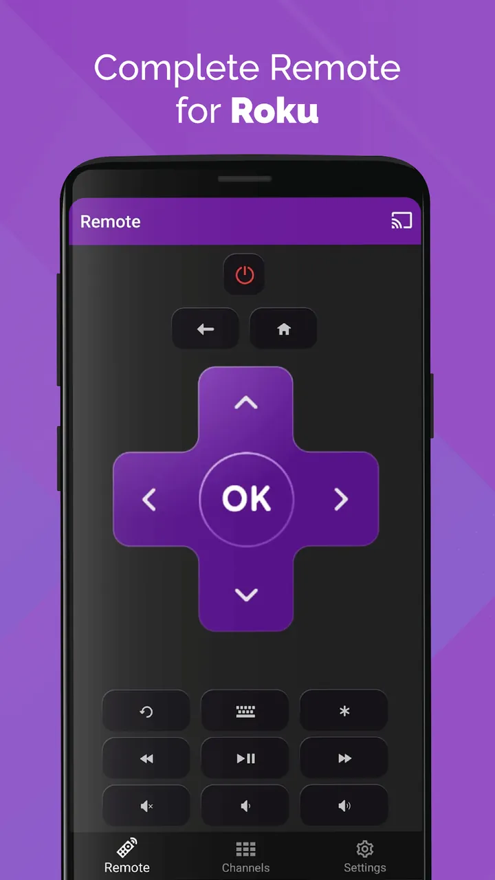 Capture d'écran 2 de Remote Control for Roku TV
