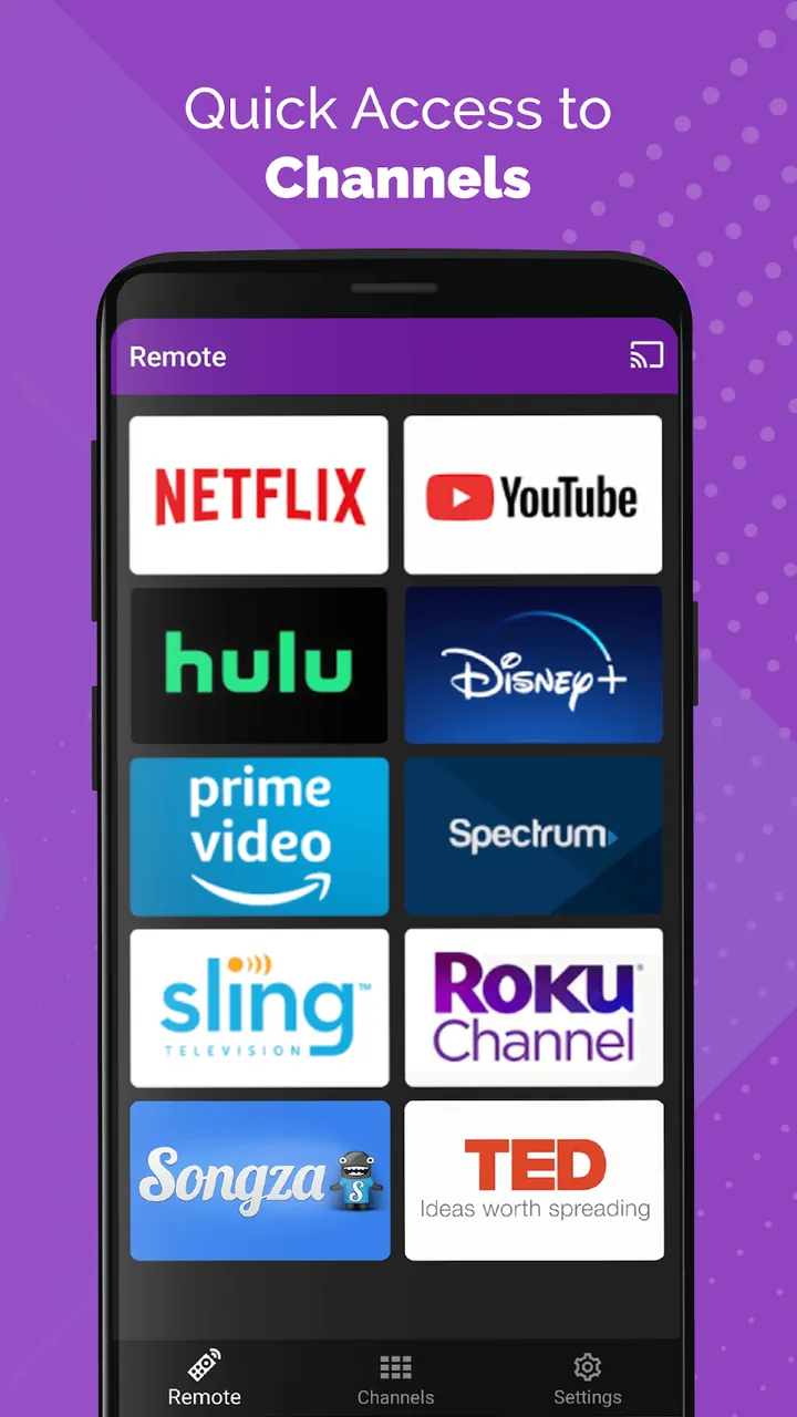 Capture d'écran 5 de Remote Control for Roku TV