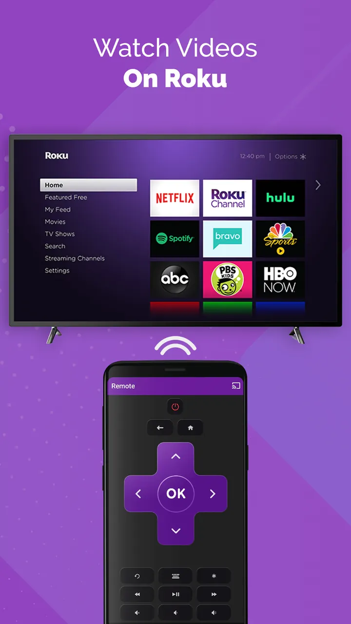 Capture d'écran 3 de Remote Control for Roku TV
