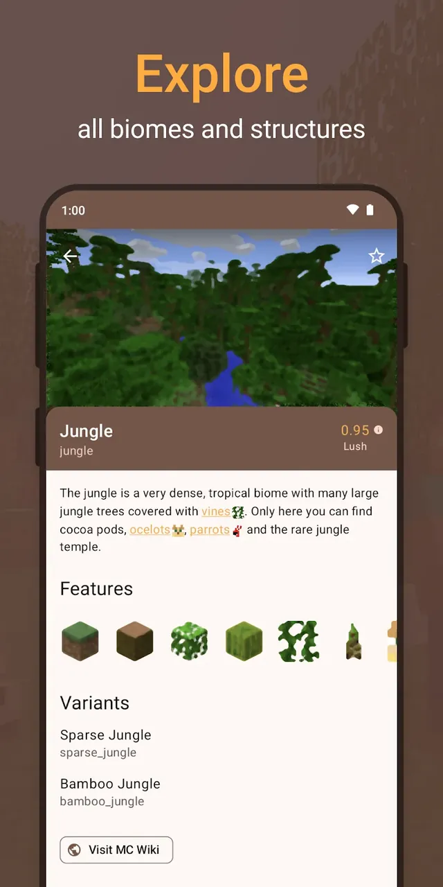 Aperçu de l'application CleverBook pour MC 4