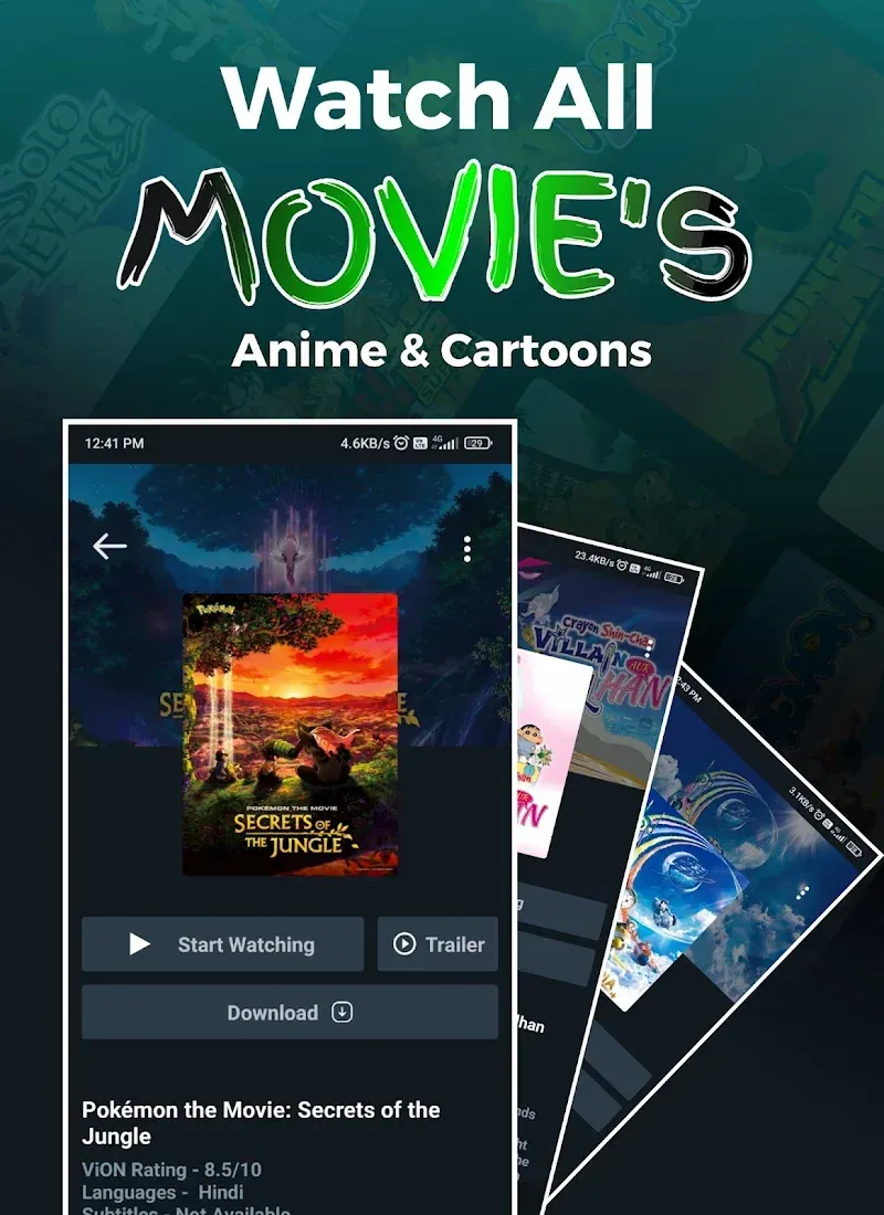 Cartoon TV App Hindi – XON captura de pantalla 3