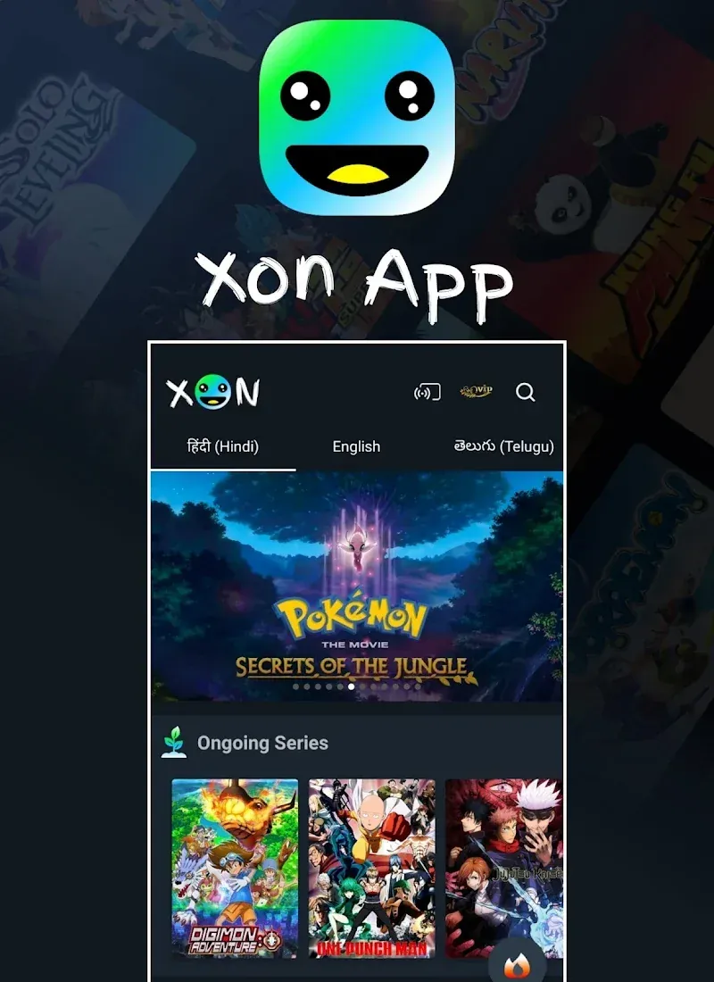 Cartoon TV App Hindi – XON captura de pantalla 2