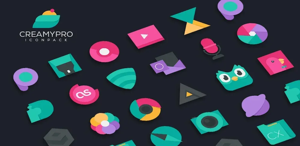 Capture d'écran 1 Creamy Icon pack