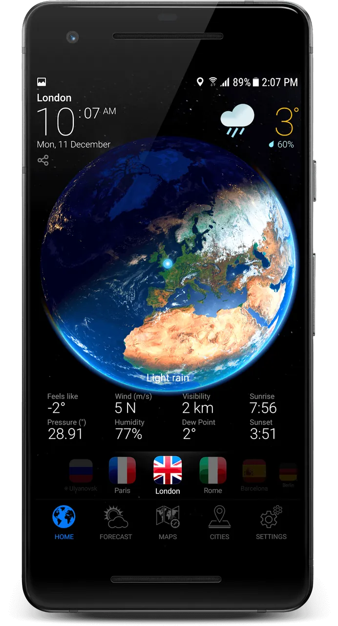Captura de pantalla 2 de 3D EARTH PRO