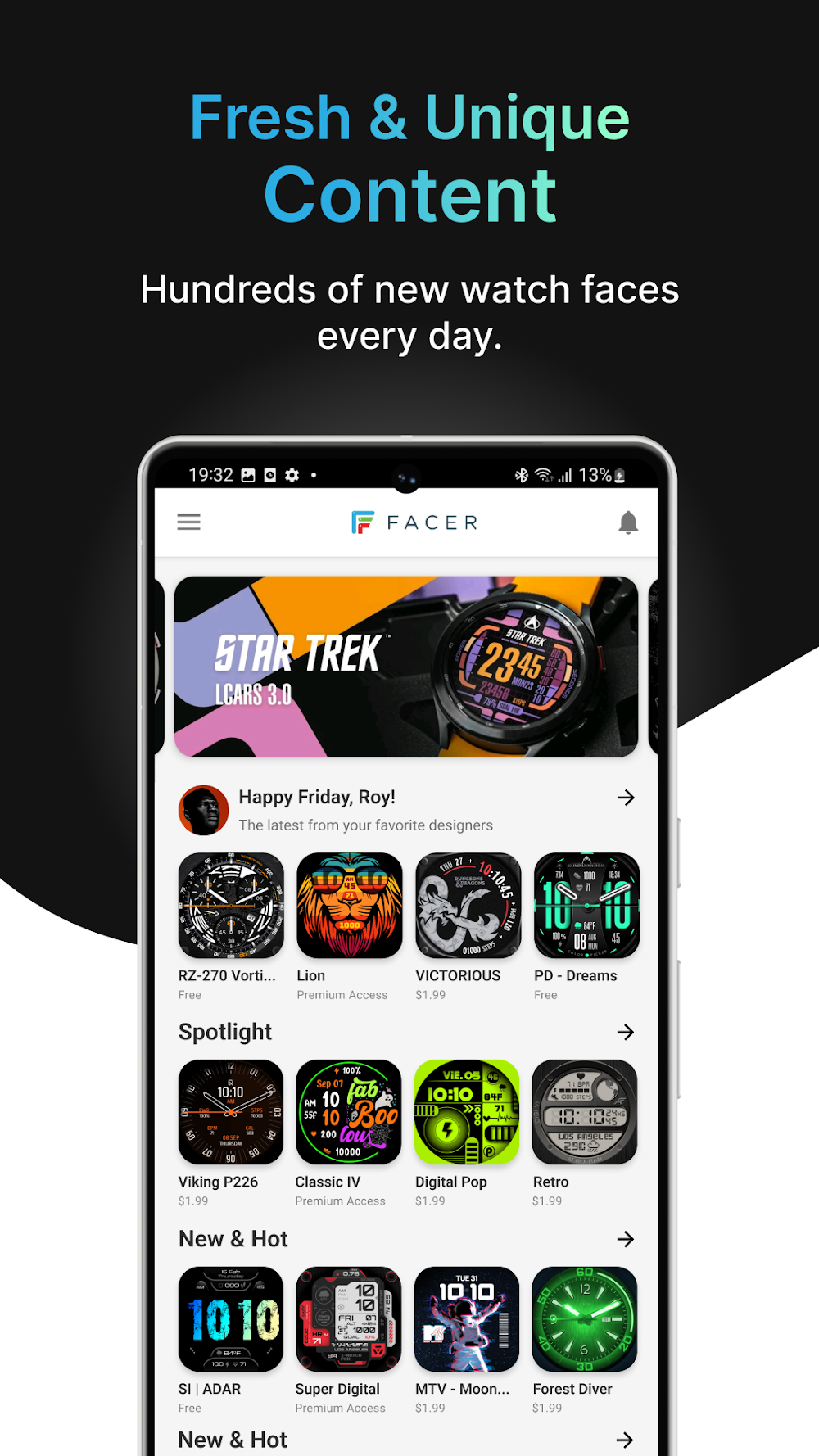 Facer Watch Faces app preview 7