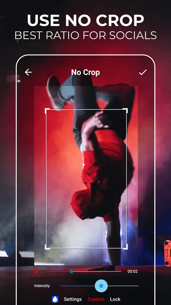 Aperçu 3 de l'application Crop and Trim Video