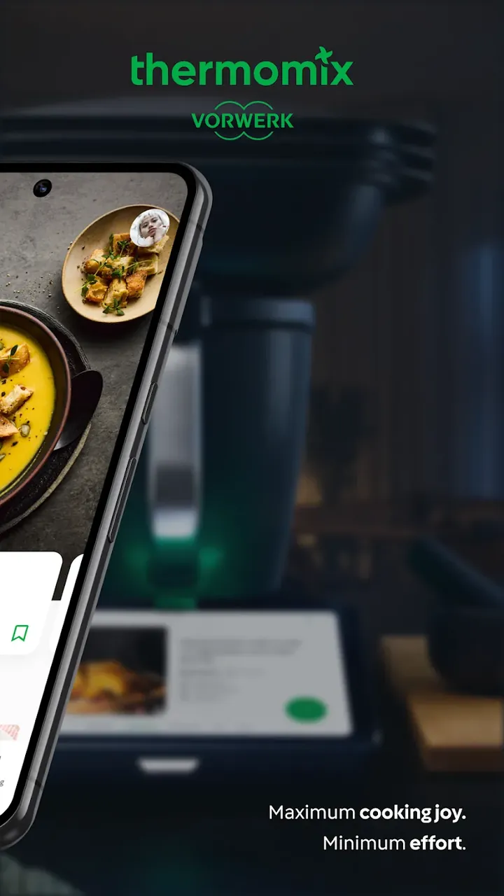 Capture d'écran de l'application Thermomix Cookidoo 3