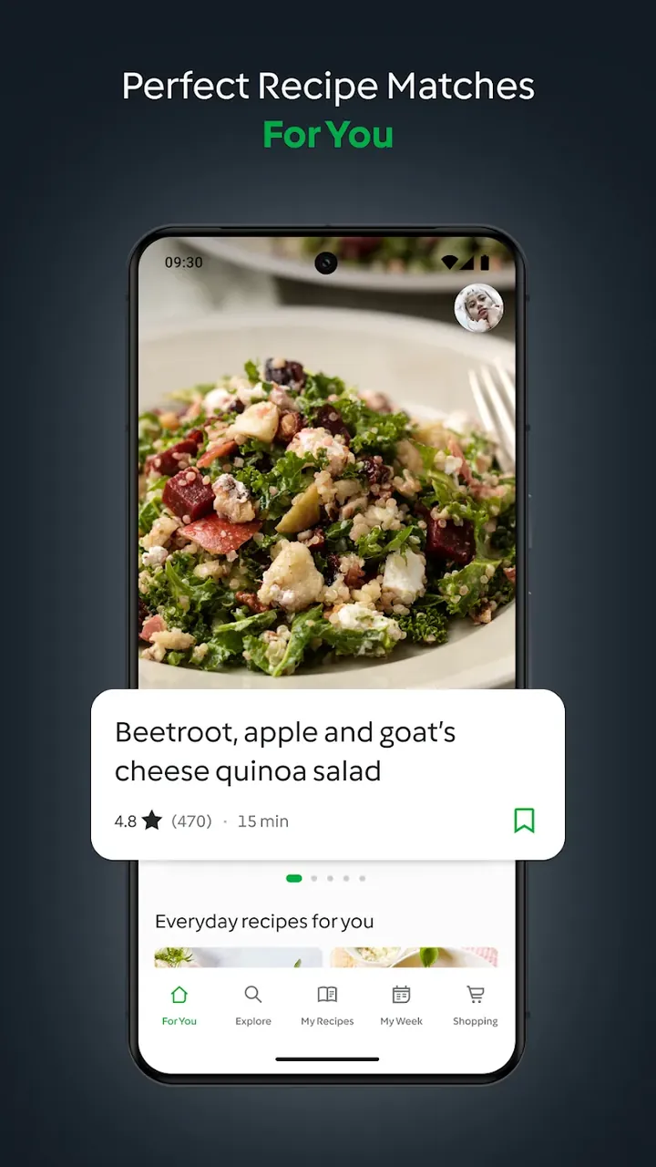 Capture d'écran de l'application Thermomix Cookidoo 4